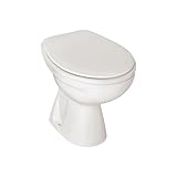 Ideal Standard Eurovit Stand-Tiefspül-WC, Abg. innen senkrecht, weiss, V315001