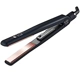 Glätteisen Locken und Glätten Haarglätter - 5 Jahre sorgenfreie Benutzung - Haar Styling Hair Straightener Glätteisen und lockenstab 2 in 1 zum Glätten und Locken machen (829 Rose Gold)