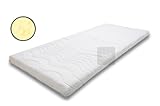 Best For You Topper Visco Auflage Kern 7 cm. + Bezug mit TÜV in Vielen Größen(80x160)