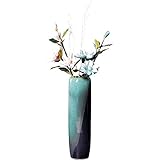 Vasen Keramik-Bodenvase, Wohnzimmer, Veranda, Blumenarrangement, dekorative Blumenarrangement-Ornamente, Heimdekoration, Ornamente Vase (Color : 60X18 cm)