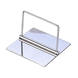 DOITOOL 1 Stück Edelstahl-Papierhandtuchhalter Tischdekoration Tabletts Dekorativer Metallständer Tisch-Serviettenhalter Gäste-Serviettenhalter Tisch-Serviettenständer