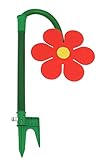 FloraSun Funflower - die lustige Gartendusche, Wasserspiele zur Gartenbewässerung, rot