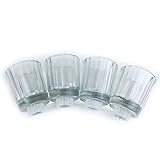 Dragimex Teelichthalter 6,2cm aus Glas für Kerzenleuchter Teelichtaufsatz