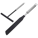 Healeved Crêpe-Verteiler- Pfannenwender-Set Crêpe-Pfannenmacher- Pfannkuchenverteiler Crêpe-Wender T-Förmiger Schaberstab Tortilla-Verteiler-Herstellungswerkzeug Crepes Verteiler Und Wender