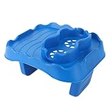 Yosoo Health Gear Verstellbares Beistelltisch-Tablett für Whirlpool, Whirlpool-Tisch-Tablett, Pool-Side-Life-Tablett, Tisch für Pool, Badewanne, Spa-Zubehör (Blau)