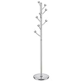 Standgarderobe Edelstahl Standgarderobe Modern Fashion Schlafzimmer Unabhängiges Regal Home Kreative Kleideraufbewahrung Stehend