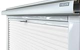 Home-Vision® Dachfenster Premium Plissee Faltrollo ohne Bohren Velux-kompatibel (Weiß für MK06 - Weiß) Blickdicht Sonnenschutz, Alle Montage-Teile inklusive