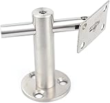 HOSMENDFOE 2 X Handlaufhalter Drehbare Flachbildschirme, Handlaufhalterung Aus Edelstahl 304, Einfache Installation, Treppenzubehör, Hardware