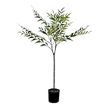 Kunstpflanze Große Künstliche Baumpflanze Im Europäischen Stil, Realistischer Künstlicher Tropischer Baum, Verwendeter Gefälschter Baum Für Heimbüro-Dekoration Künstliche Pflanzen ( Color : Grün , Siz