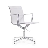 Vivol Design Besucherstuhl Monaco Weiß - Luxus für Lounge und Wartezimmer