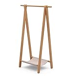 VALCLA Garderobenständer Kleiderständer Holzgarderobe Mit Kräftigen Haken Kleiderständer Baum Stilvolle Hut Kleiderstange Ständer Rack Multifunktion Jackenständer für Eingang