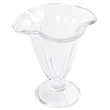 UPKOCH Einwegbecher Einweg 1 Milch Servierteller Getränke Joghurt Transparent Für Mousse Becher Eisbecher Küche Fußbecher Multi- Pudding Desserts Cocktail Dessertschalen