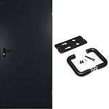 kuporta Stahltür Kellertür Garagentür Mehrzwecktür Xaver anthrazit 89,5 x 201 cm DIN rechts außen öffnend inkl. Drückerset