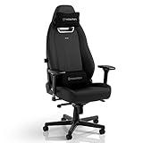 noblechairs Legend Gaming Stuhl Schwarz - Gaming Chair PC 150 kg Belastbarkeit Gamer Stuhl - Gaming Sessel - PC Stuhl Gaming - 4D Armlehnen