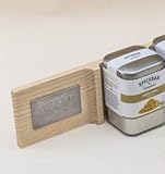 Spicebar Design Gewürzregal, passend für 10 Spicebar Gewürzdosen, die magnetisch gehalten Werden (Esche)