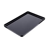 Cabilock 1 Stück Acryl-Ablageschale Durchsichtiger Kunststoff Organizer Behälter Nachttisch Dekor Schwarze Aufbewahrungsschubladen Hochzeit Marmor-Tablett Obsthalter