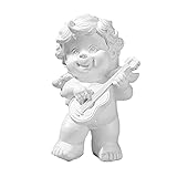 Bagalqio Deko Engel Figur Süße Engel Figur Dekofigur Schutzengel Harz Entzückende Putten Engel Statuen Figur Engelsflügel Engel Skulptur Schöne Engelfigur Schutzengel Engelkind Engelchen