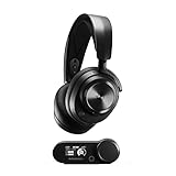 SteelSeries Arctis Nova Pro Wireless - Multi-System Gaming-Headset – Hi-Fi-Treiber – Active Noise Cancellation – Infinity Power System – PC, PS5, PS4, Switch, Smartphone