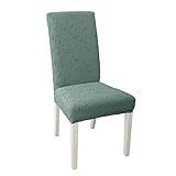 QIAOH Stuhlbezug Set of 6, Stuhlhussen Universal Elastische Stuhlbezug, Moderne Stuhlhusse Für Stuhl Esszimmer, Stuhlhusse Freischwinger Für Bankett Deko (E Set of 6)