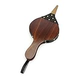 kyaoayo Blasebalg Aus Holz, Blasebalg Für Grill, Manueller Kamin Grillgebläse, Manueller Grillgebläse Für Schornstein Holzkohle Kamin Camping Grill, 39 x 17cm Braun