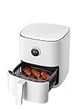 Xiaomi Mi Smart Air Fryer 3,5L Heißluftfritteuse mit OLED Display & optionaler iOS/Android Mi Home App (1.500 W, 3,5 Liter, 40°-200°C, Timerfunktion, spülmaschinenfest, Google Assistant kompatibel)