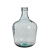 Mica decorations Diego Glasflasche/Vase, Glas, transparent, H. 42 cm D. 27 cm