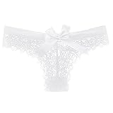 YOGALULU Aufbewahrung Unterwäsche Kommode Damen Höschen Bogen Spitzenhöschen Transparente Mesh Tangas Niedrige Taille Nahtlose Höschen Unterwäsche Sexy Frau