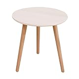 Beistelltisch, Kleiner Couchtisch, Beistelltische für kleine Räume, runder Beistelltisch, Nachttisch, Durchmesser 30 cm/40 cm/50 cm/60 cm.