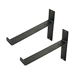 Garneck 2 Stück Dekorative Regale Ornamenthalter Zusammenklappbare Yoga-Matte Wandlagerregal Schwebende Wandregale Eisen-Wandregal Multifunktionale Regale Wandregale