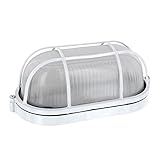 ADAKAT Aluminium Kellerleuchte IP54 E27 - weiß