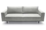 Selsey Sofas, Wood, Hellgrau, 236 cm breit