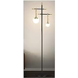 OLOTU Deckenfluter Kunst-Stehlampe Metall-Leselampe Einzigartige moderne Aufbewahrungslampe mit Metallsockel Hohe Stehlampe für Wohnzimmer-Stehlampe Stehleuchte