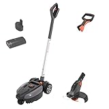 Yard Force 12V iFlex Urban Akku Rasenmäher & Rasentrimmer Bundle LM F23BN, mit 12V / 4.0 Ah Lithium-Ionen Akku, bis zu 50 qm, 23cm Schnittbreite, 3 Stufen Schnitthöhen Verstellung