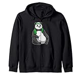 Panda Fitness Handtuch Kapuzenjacke