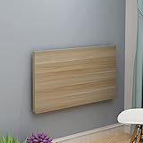 An der Wand befestigter Klapptisch Holz, an der Wand befestigter Klapptisch, an der Wand befestigter Bartisch aus Kiefernholz Home Office Tisch Schreibtisch Workstation Computertisch Esstisch (Color