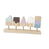 Toyvian Holz EIS Modell Rollenspiel Spielzeug Für Kinder 1 Satz Kinder Spielzeug Imitiert Spielzeug Kinder Spielzeug EIS Am Stiel Kind Holz Früherziehung Spielzeug