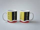 Tasse für Lehrer/Lehrer - Becher Best Profe für Ihre Geduld für Ihre Sympathie- Originelles Geschenk- Schulabschluss- Frühstücks-/Kaffeetasse, 350 ml - Lehrer/Meister