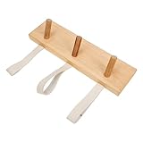 Cabilock 1 Set Holz-Kleiderbügel Retro-Dekor Robuster Haken Holz-Aufbewahrungsregale Wandgarderobe Garderobe Badezimmer Handtuchhaken Holzhaken Wand Huthaken Schalhaken Für