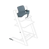 Tripp Trapp Baby Set von Stokke, Fjord Blue – Verwandle den Tripp Trapp in einen Hochstuhl – Abnehmbarer Sitz für Kinder von 6-36 Monaten – Kompatibel mit Tripp Trapp Modellen nach Mai 2006