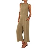 PTLLEND Neon Anzug Frauen Anzug Mode Bequeme Weste Und Lange Hosen Einfarbig Top Set Anzug Hosenanzug Damen Blau
