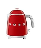 Smeg KLF05RDEU Mini Wasserkocher Rot