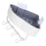 Alipis 1 Stück Wandregale Zur Aufbewahrung Wandregal Lagerregale Kunststoff Küchenwand-Organizer Kosmetik-Lagerregal Kunststoff-Duschregal Duschkorb Kunststoff-Lagerregal