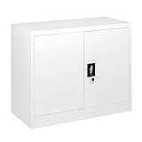 MMT Furniture Designs Ltd FC-A9W 730 weiß Büroschrank aus Stahl, Legierter, 750mm Tall