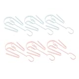 Cabilock 6 Stück Schuhregal Kunststoff-Schuhregal Kleiderständer Für Zuhause Schuhregale Für Zuhause Wand-Kleiderständer Wand-Schuhregale Schuhregale Für Schrank Pp Blauer