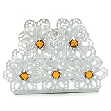 Taschentuchbox Hohl Serviettenhalter Papierhandtuchspender Tissue Rack Party Esstisch Dekor Kosmetiktücherbox (Color : 2)