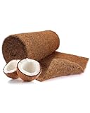N Nagerteppich.de Kokosmatte aus 100% Kokosfasern - 50cm x 5m Rolle Anzuchtmatte ohne Latex - Winterschutz und Kälteschutz für Pflanzen - Baumschutz Meterware Naturprodukt
