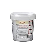DECOSA Styroporkleber, weiß, 1 Eimer à 1 kg