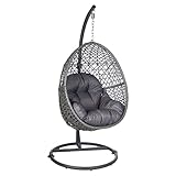 OUTLIV. Hängesessel S Stahl/Polyrattan, 95x95x195 cm, sorgt für gemütliches Ambiente