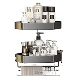 Duschablage Badregal Badezimmer Regal Eck-Dusch-Caddy, Badezimmer-Toilettenartikel-Aufbewahrungsregal Für Küchen-Gewürzregal Duschregal Duschkorb (Color : B, Size : C)
