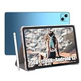 DOOGEE T10 10.1 inch Tablet,2K Vollbildanzeige Pollici,15GB RAM+128GB ROM Octa-Core Android 12 Tablet PC, Akku 8300mAh, Dual SIM 4G + 5G WiFi, Kamera 13MP+8MP, GPS Gesichts-ID OTG Blau